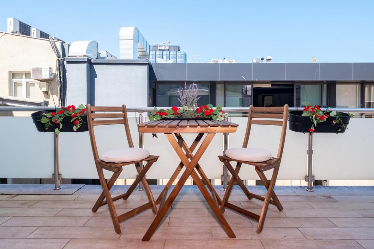 Flat With Terrace Near Istiklal Street Istambul Exterior foto