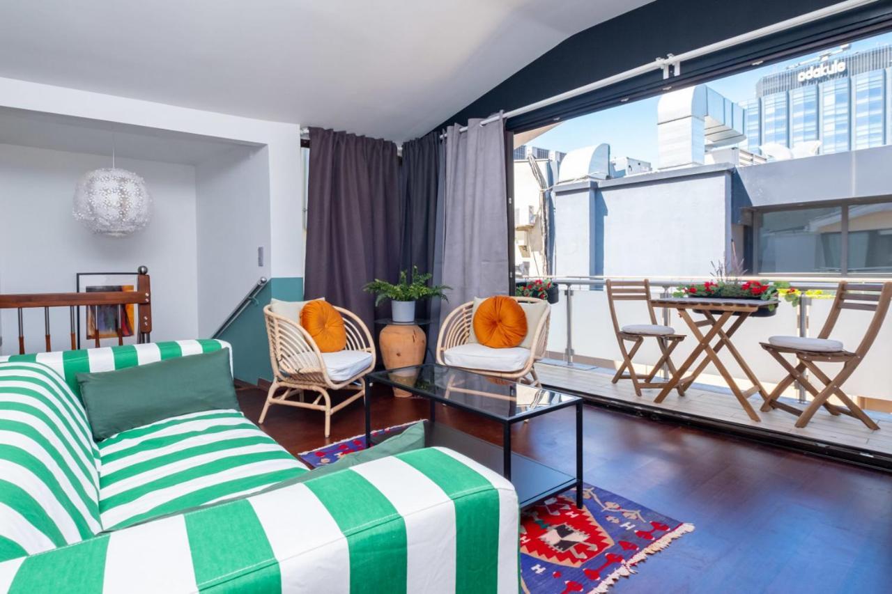 Flat With Terrace Near Istiklal Street Istambul Exterior foto